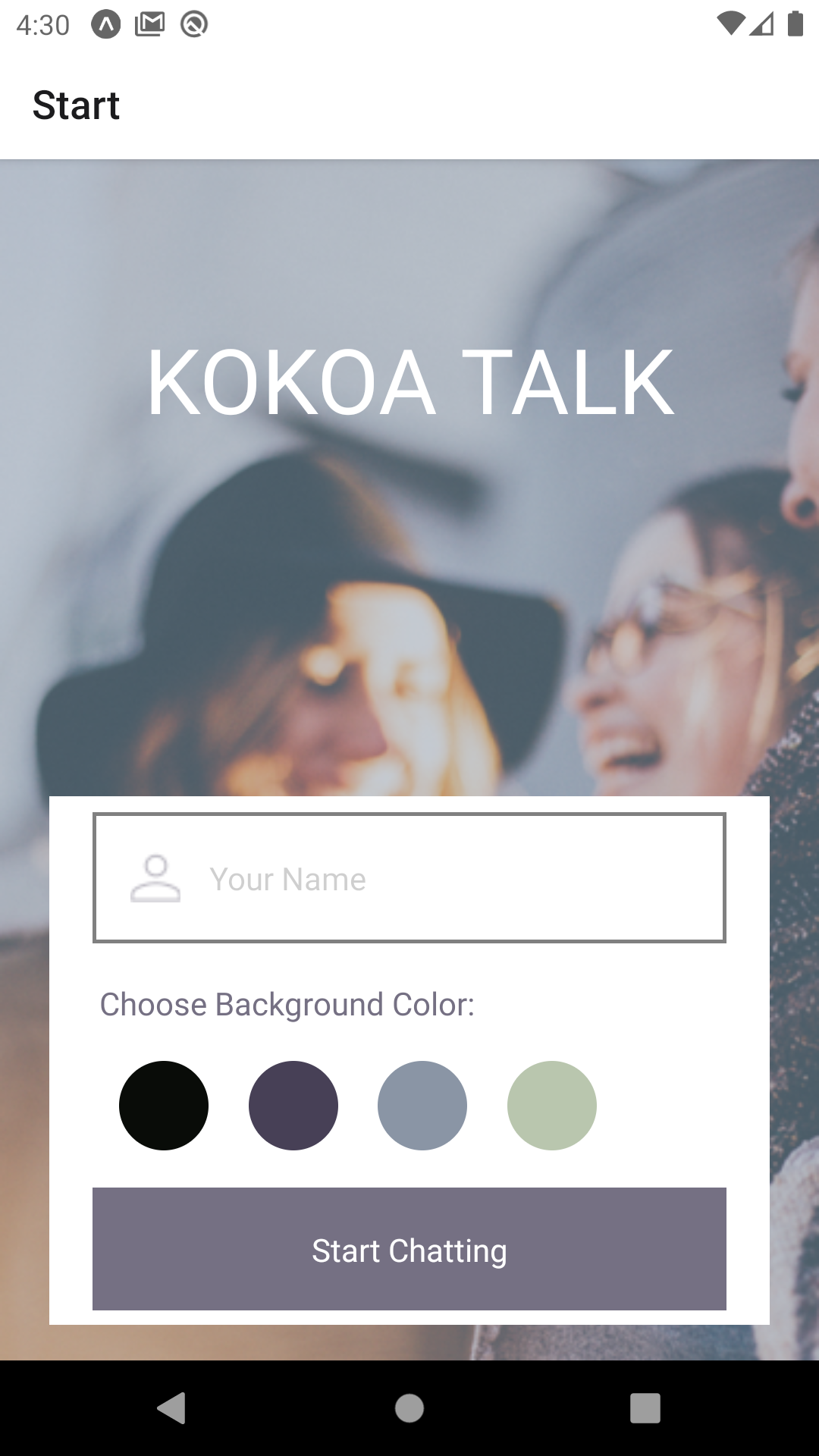 KOKOA Talk screenshot 1